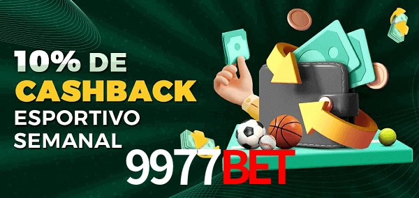 10% de bônus de cashback na 9977bet